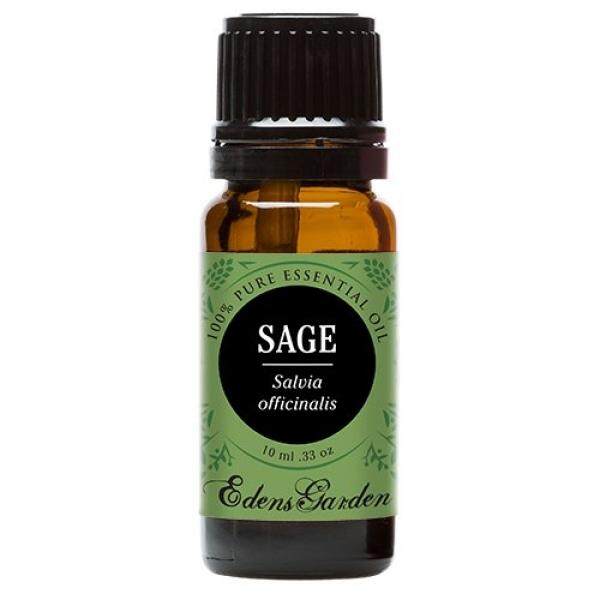 SAGE 100% Murni Kelas Terapi Minyak Atsiri dengan Edens Garden-10 Ml-Intl