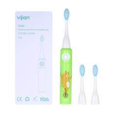 Yijian Waterproof Automatic Electric Toothbrush Soft Brush Hair for Baby Children Kids Dental Care