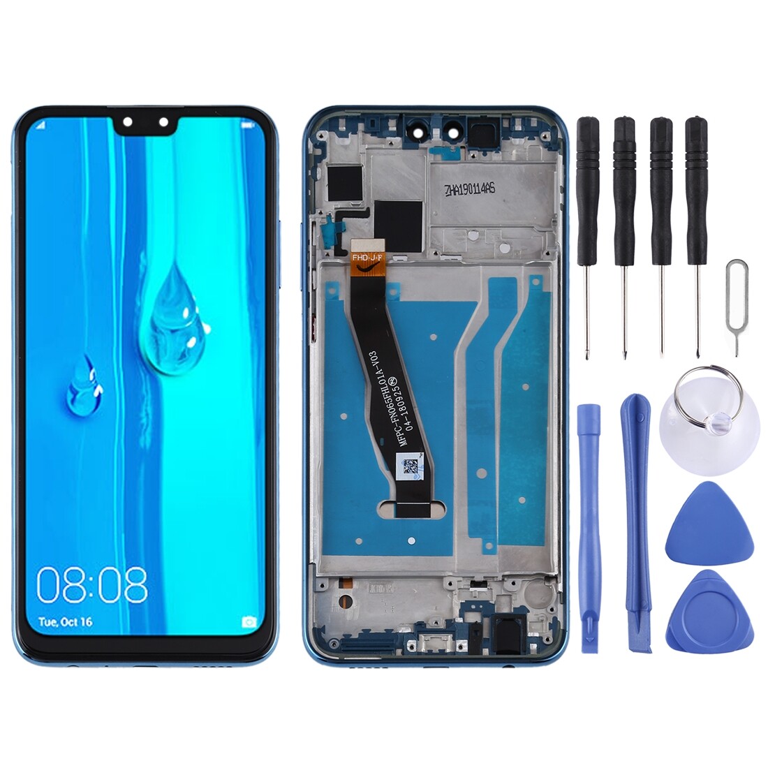 Màn hình LCD OEM cho Huawei Y9 2019 Digitizer đầy đủ lắp ráp với