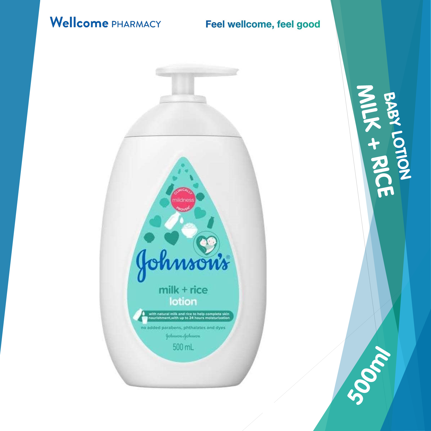 Johnson S Baby Milk Rice Lotion Ml Lazada