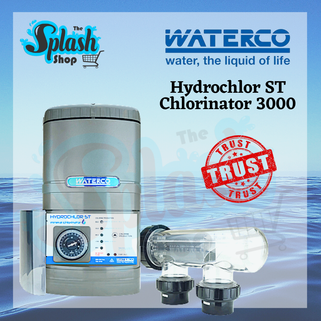 𝐒𝐏𝐋𝐀𝐒𝐇 𝐑𝐄𝐀𝐃𝐘 𝐒𝐓𝐎𝐂𝐊 Waterco Hydrochlor ST Chlorinator MK 30 Lazada