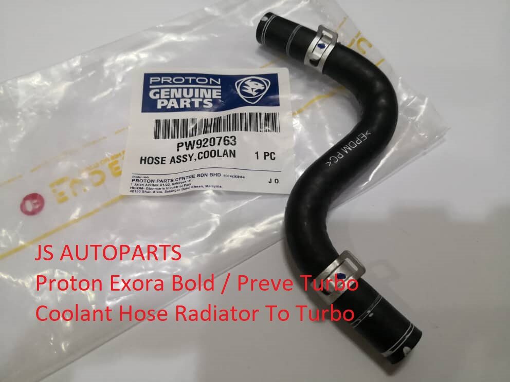 Proton Exora Bold Preve Turbo Coolant Hose Radiator To Turbo Original