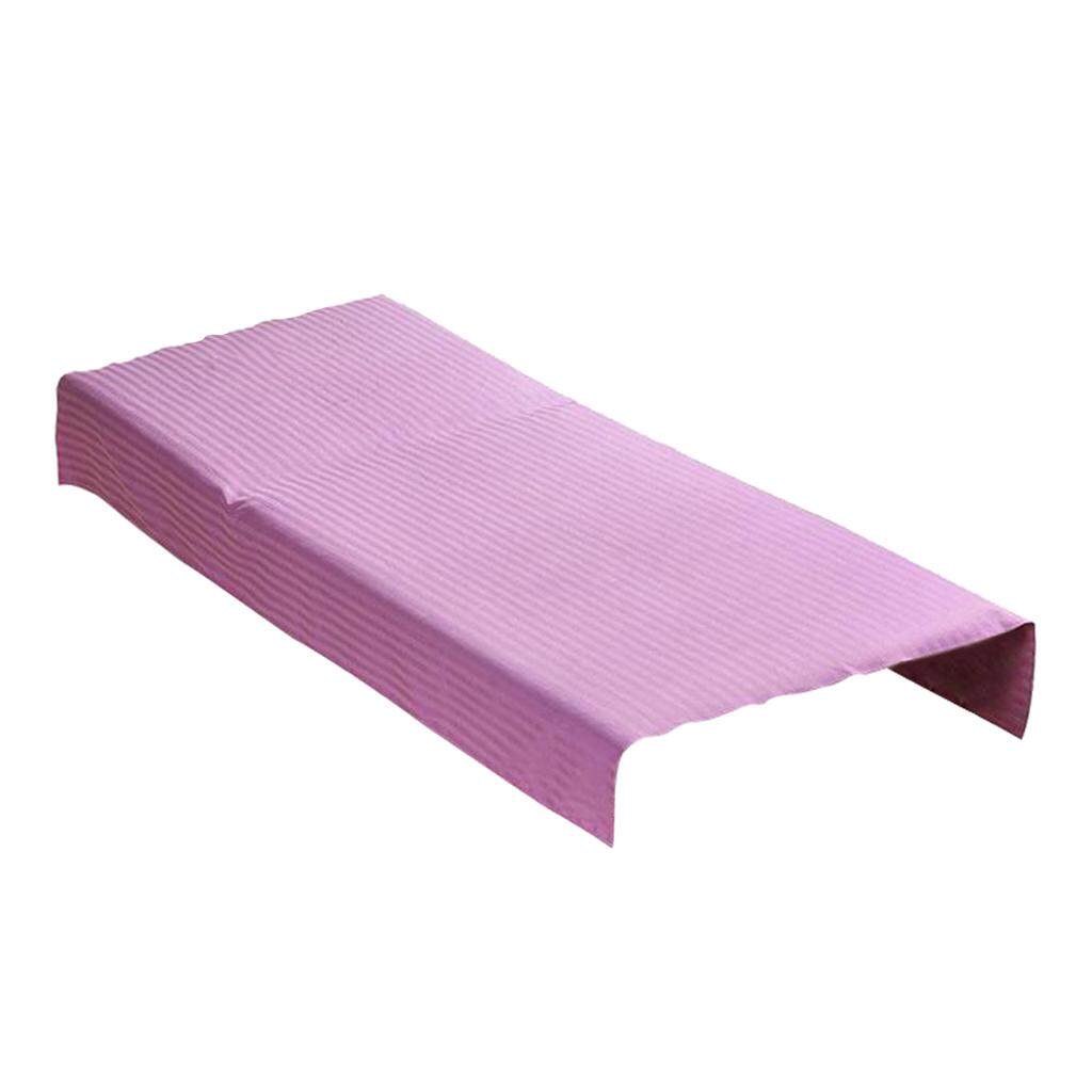 BolehDeals Tím Sọc Làm Đẹp GiườNg Massage Bàn Salon Spa Cotton Sheet