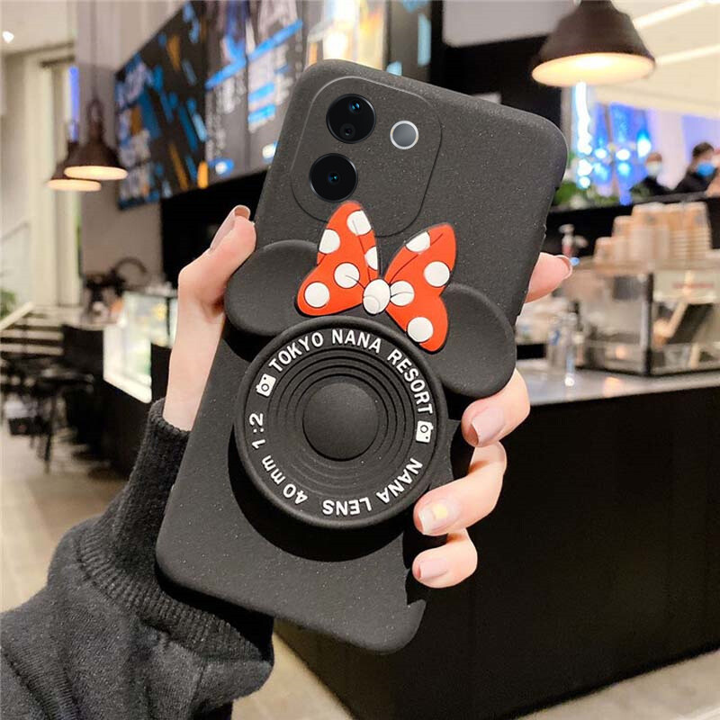 For Vivo T3 Pro Case Fashionable Cartoon Mickey Mirror Dustproof Smooth For Vivo T3 Pro Back Cover