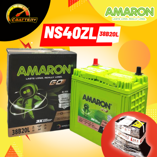 Amaron Go Ns Ns Zl B L Mf Car Battery Bateri Kereta