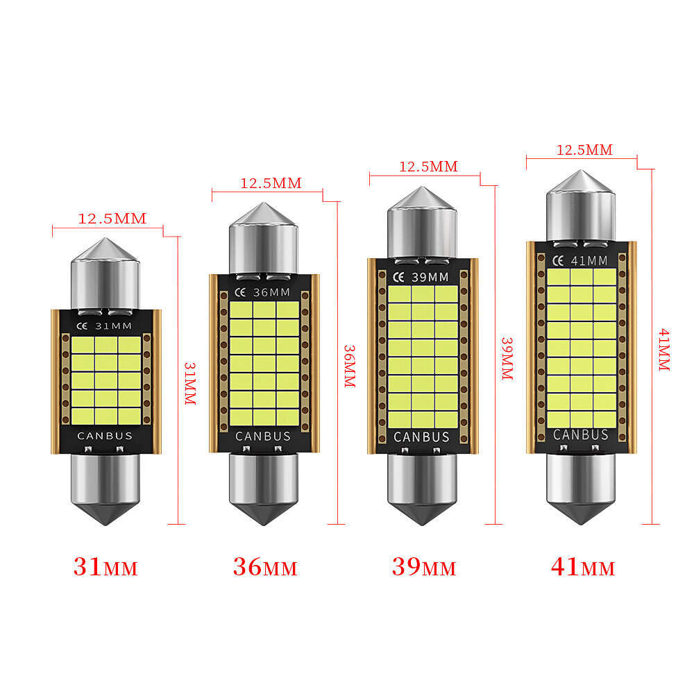 Pc Auto Car T T C W C W Led