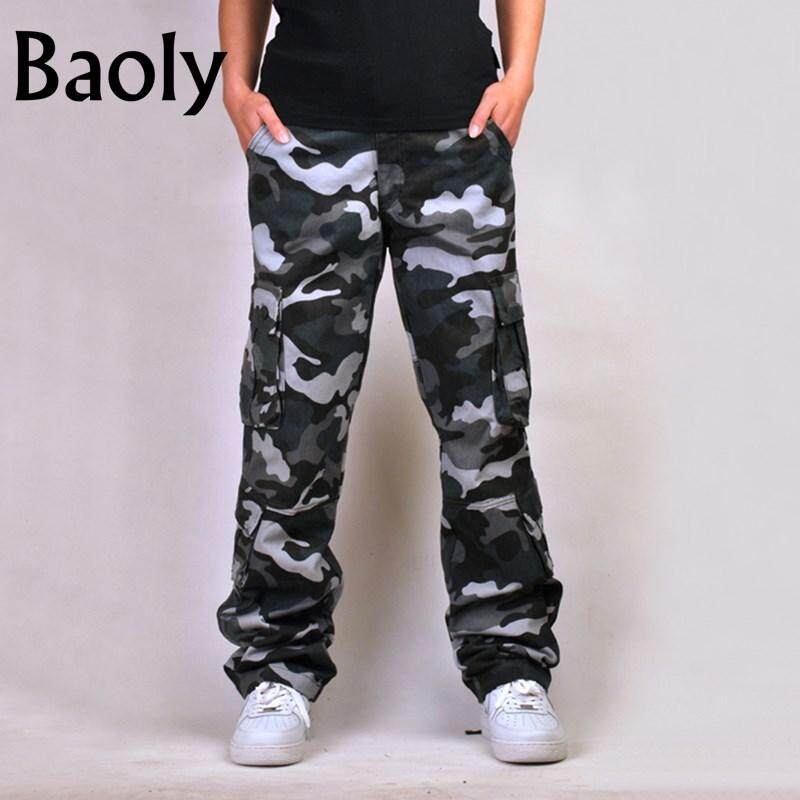 Baoly ฤดูใบไม้ผลิและฤดูใบไม้ร่วงชายชุด Sweatpants Multi - กระเป๋าหลวมกางเกง Casual Workwear กางเกงไซส์ใหญ่ไม่มีเข็มขัด 29-44 Baoly ฤดูใบไม้ผลิและฤดูใบไม้ร่วงชายชุด Sweatpants Multi - กระเป๋าหลวมกางเกง Casual Workwear กางเกงไซส์ใหญ่ไม่มีเข็มขัด 29-44