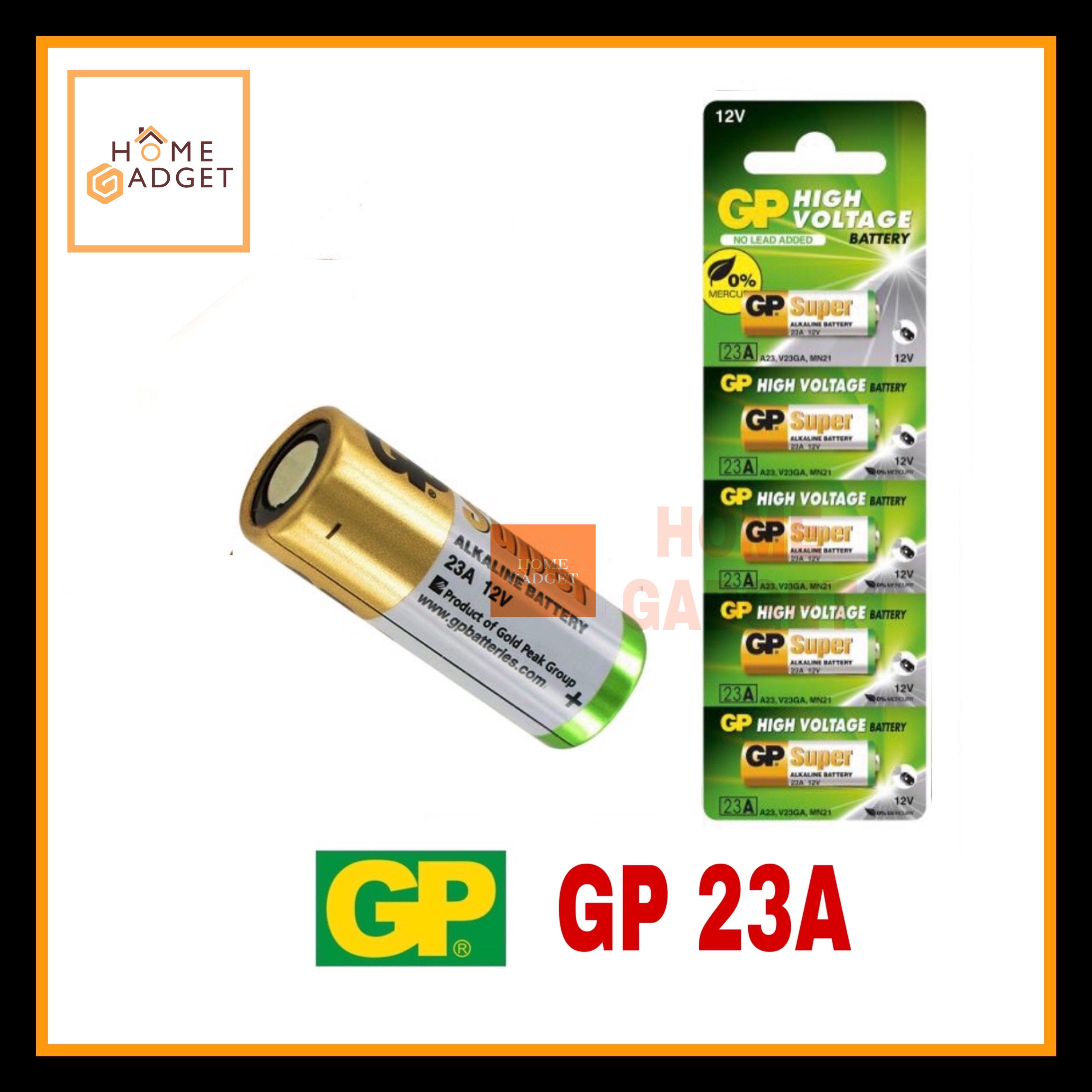 ORIGINAL GP Super 23A 27A 12V High Voltage Alkaline Battery Batteries