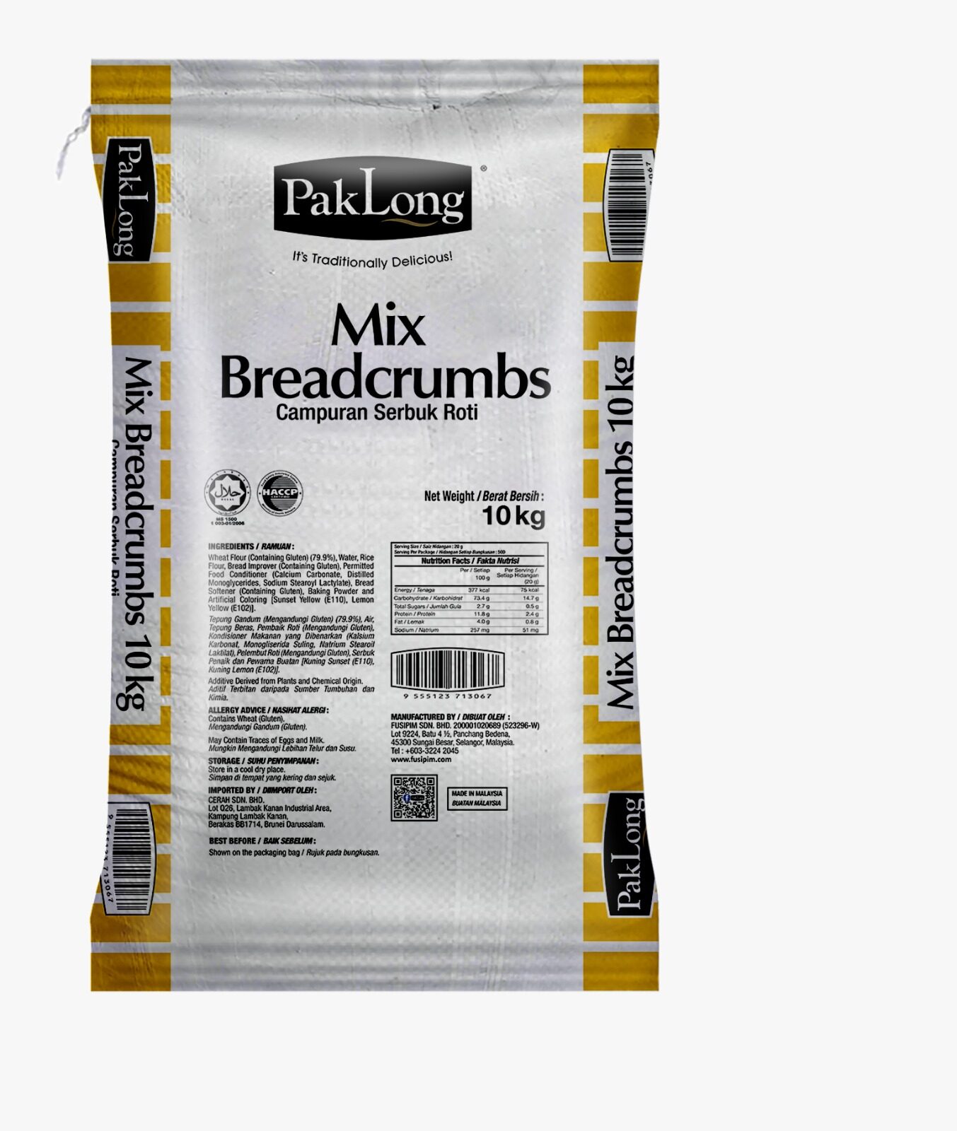 Paklong Mix Breadcrumbs Kg Serbuk Roti Campuran Lazada