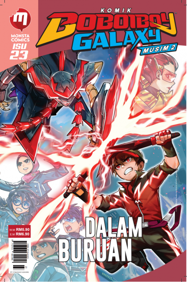 Terbaru Isu Komik Boboiboy Galaxy Musim Ke Isu Isu