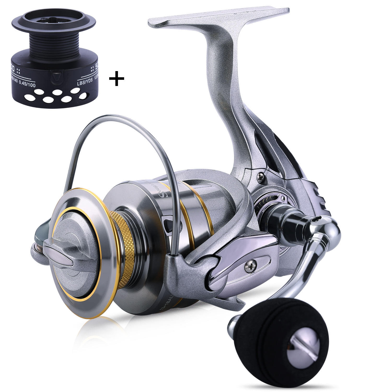 Sougayilang Spinning Reel 1000 5000 Gear Ratio 5 1 1 5 5 1 Ball Bearing