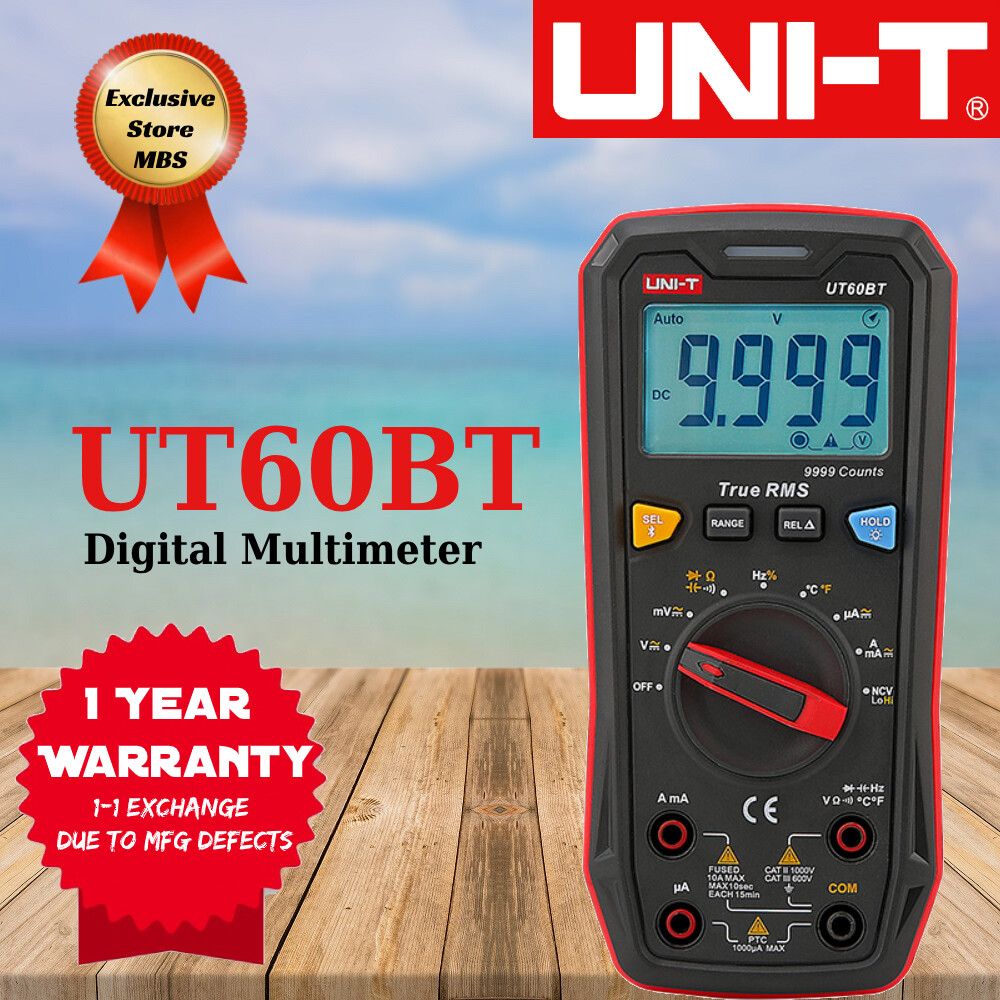 UNI T UT60BT Digital Multimeter Lazada