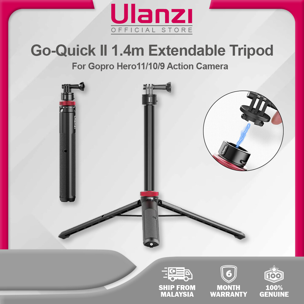 Ulanzi Go Quick II 1 4m Extendable Tripod 3113 Lazada