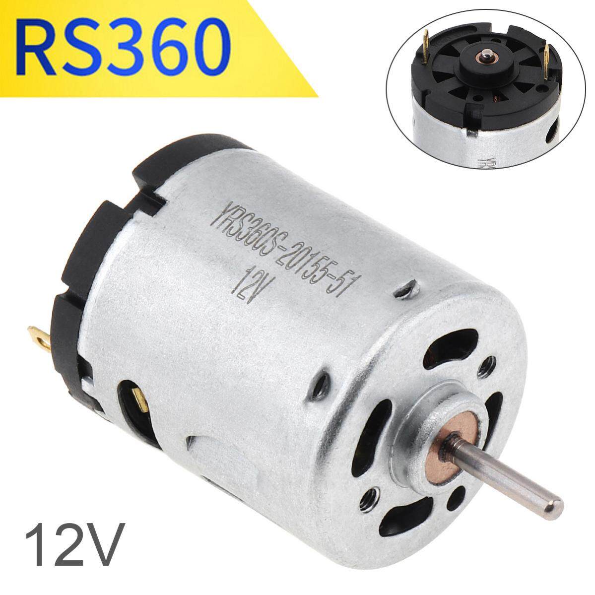 Rs Dc Motor V Rpm High Speed Carbon Brush Micro Motor Lazada