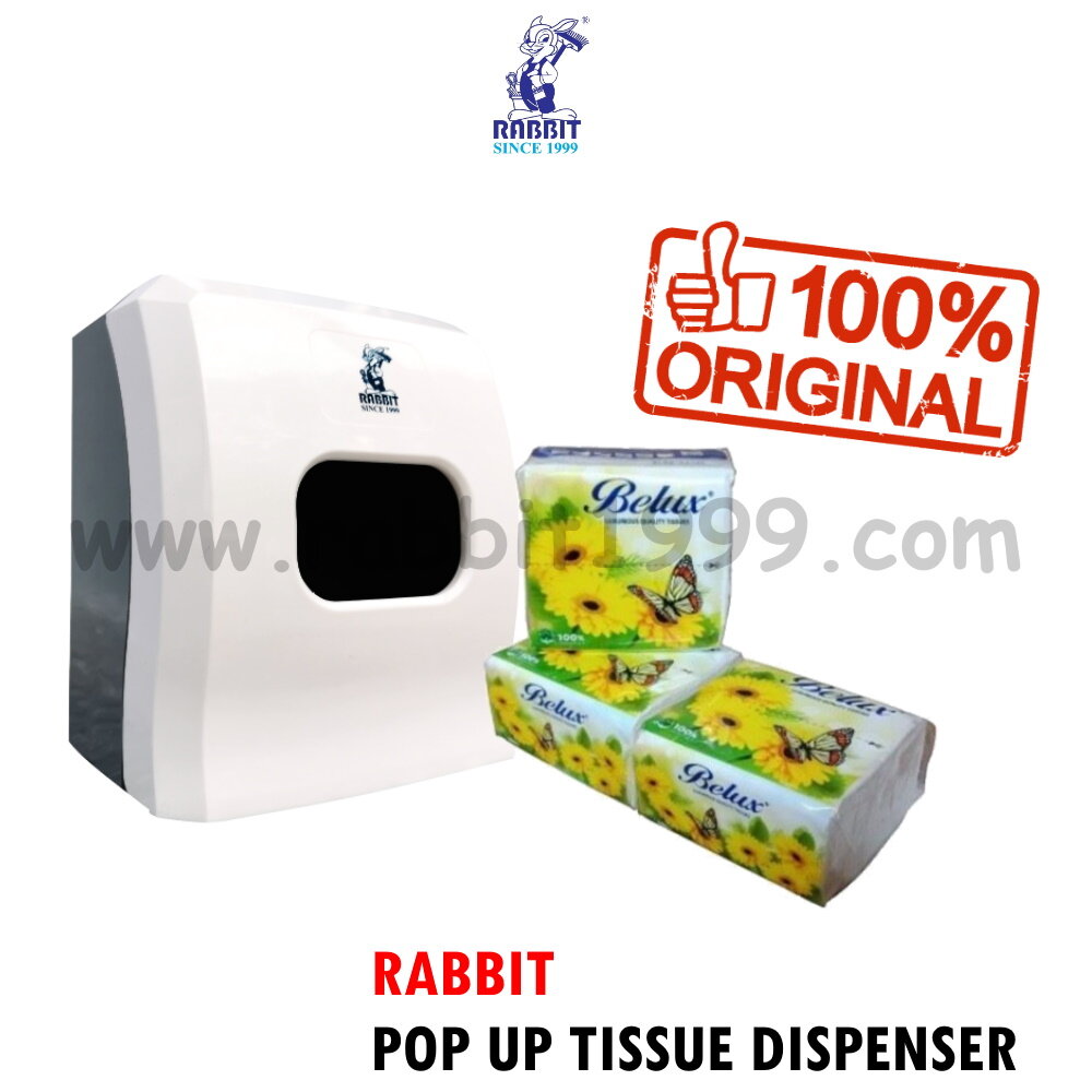 Rabbit Pop Up Tissue Dispenser White Pop Up Tissue Dispenser