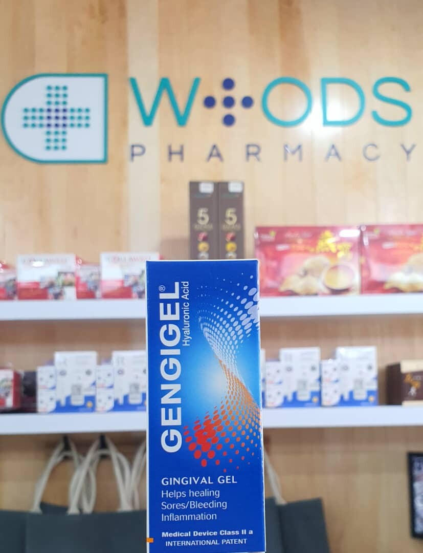 WOODS PHARMACY GENGIGEL HYALURONIC ACID GINGIVAL GEL 20ML Lazada