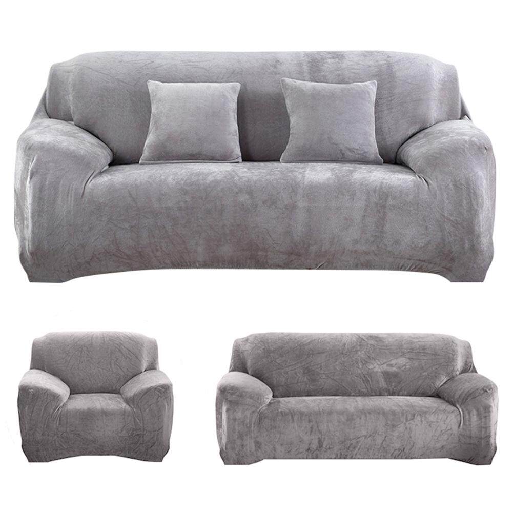 Chống trơn trượt Làm Dày Sang Trọng Thun Tất Cả-Đã bao gồm Sofa Tấm Bảo Vệ cho Mùa Thu Đông