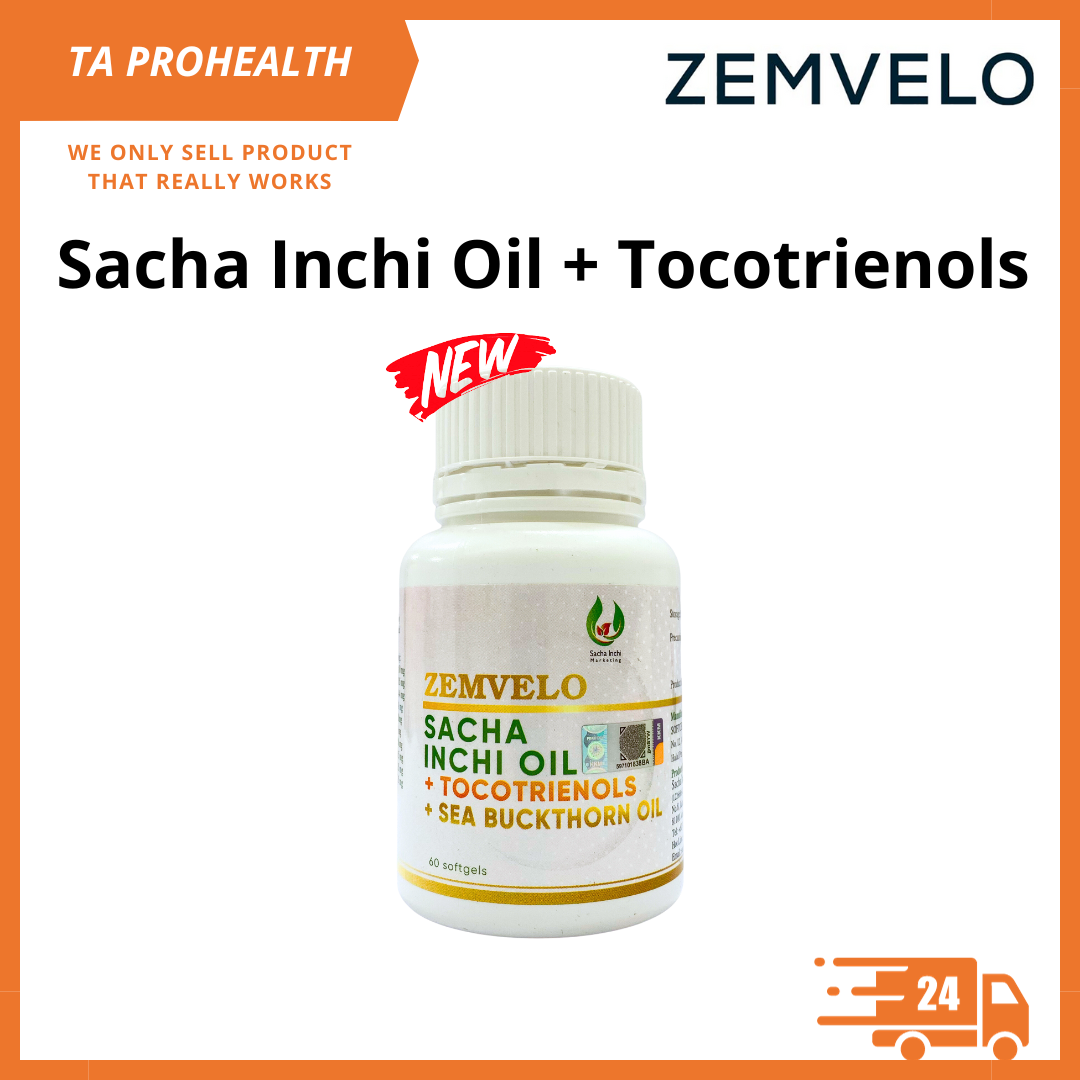 Sacha Inchi Oil Softgel 60 Softgels ZEMVELO Lazada