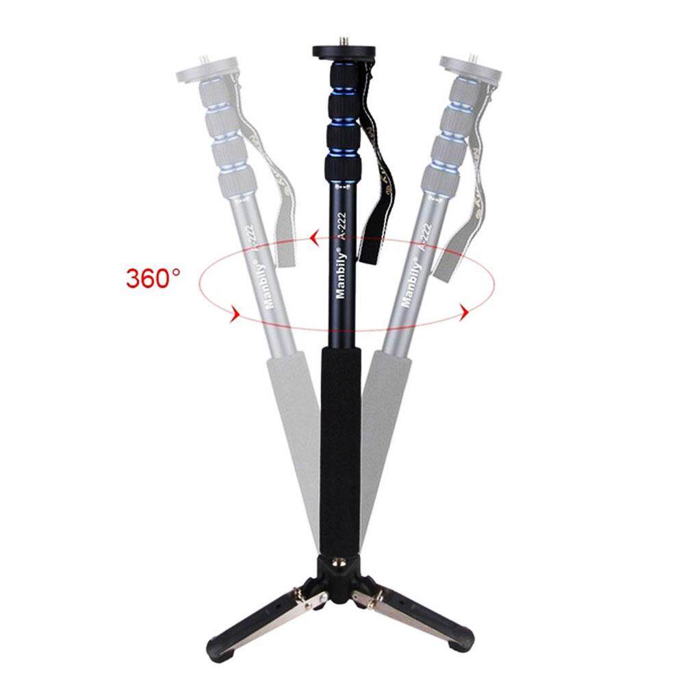 Telescopic ปรับขาตั้งกล้องขาเดียว MINI ขาตั้งกล้องสามขาสำหรับกล้อง DSLR Camera กล้องวิดีโอ Telescopic ปรับขาตั้งกล้องขาเดียว MINI ขาตั้งกล้องสามขาสำหรับกล้อง DSLR Camera กล้องวิดีโอ