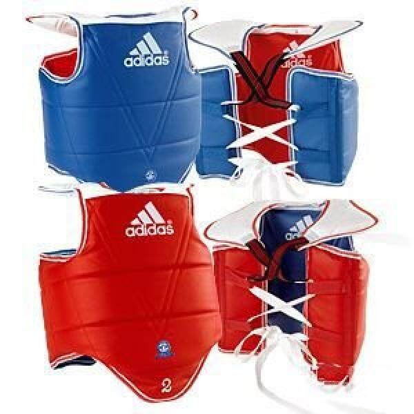 Adidas WTF TaeKwonDo Solid Reversible Chest Protector - xSmall - intl