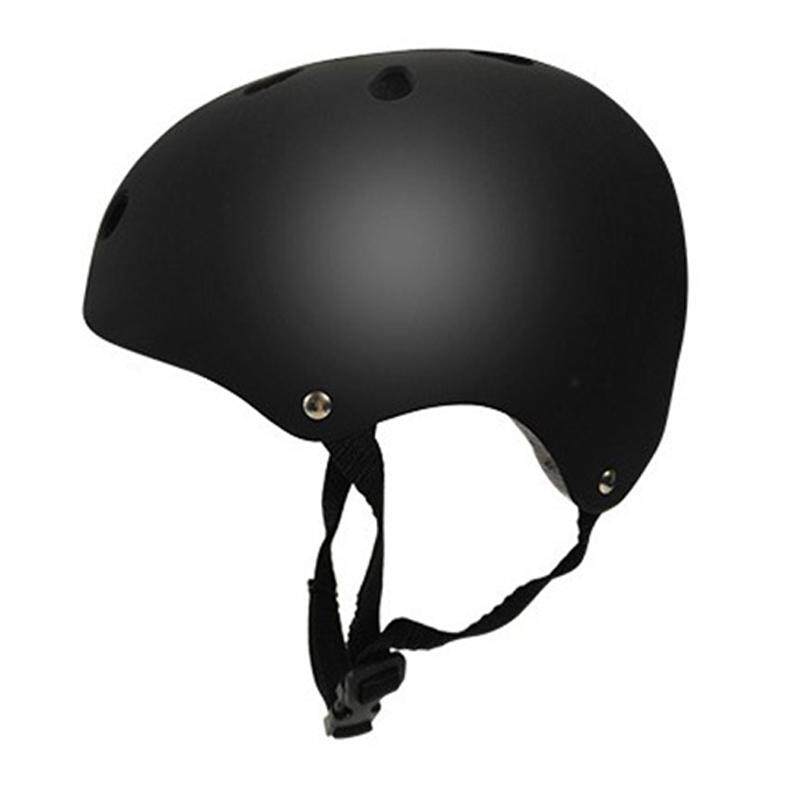 Coromose Khusus Sepeda BMX dan Skateboard Sport Helm 2 Ukuran untuk Dewasa dan Anak-anak Warna: hitam M-Internasional