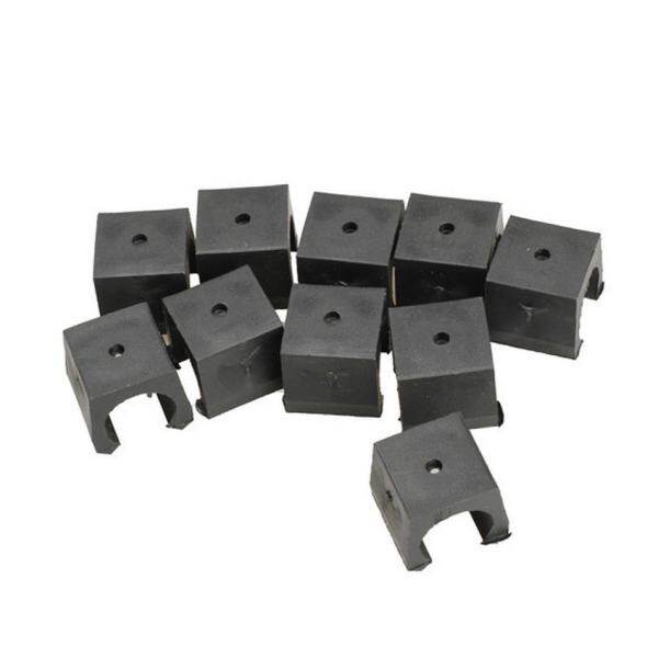 CTO 10PCS Billiards Snooker Cue Locating clip Holder for Pool Cue Racks Set - intl
