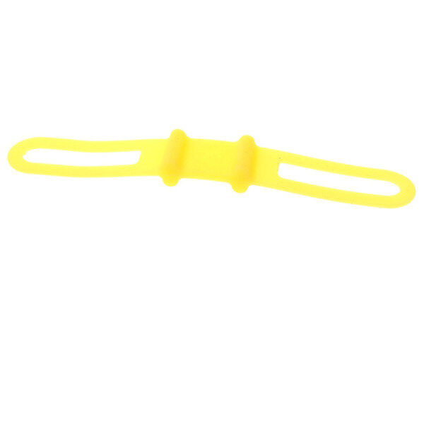 HKS Bike Silicone Rubber Bicycle Parts Yellow Holder Mount Tie Strap Bandage - intl