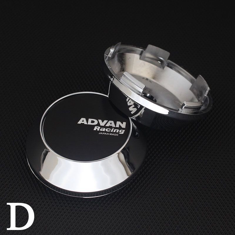 ZEWAN NEW 4pcs Xxr Racing Wheel Hub Caps 65mm OD 60mm ID Advan Wheel