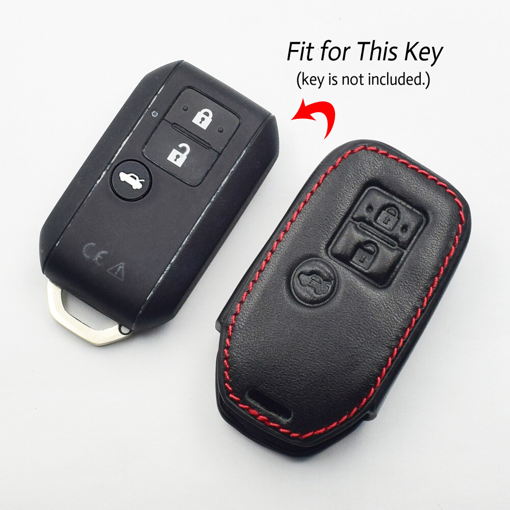 BorongwellLeather Car Key Case For Suzuki Spacia Mk53s Jimny Sierra