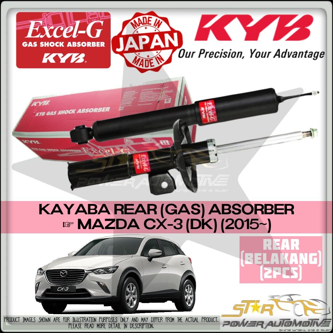 KAYABA KYB JAPAN EXCEL G Mazda CX 3 CX3 DK 2015 Gas Shock Strut