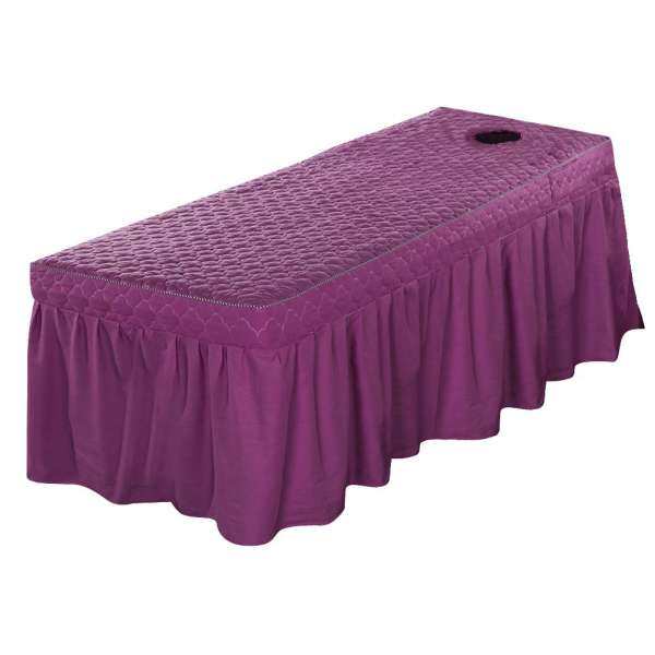 BolehDeals Đựng Mỹ Phẩm Lót Massage Bàn Chân Váy Đẹp Giường Bao Phù Hợp Với 75x31 inch Giường