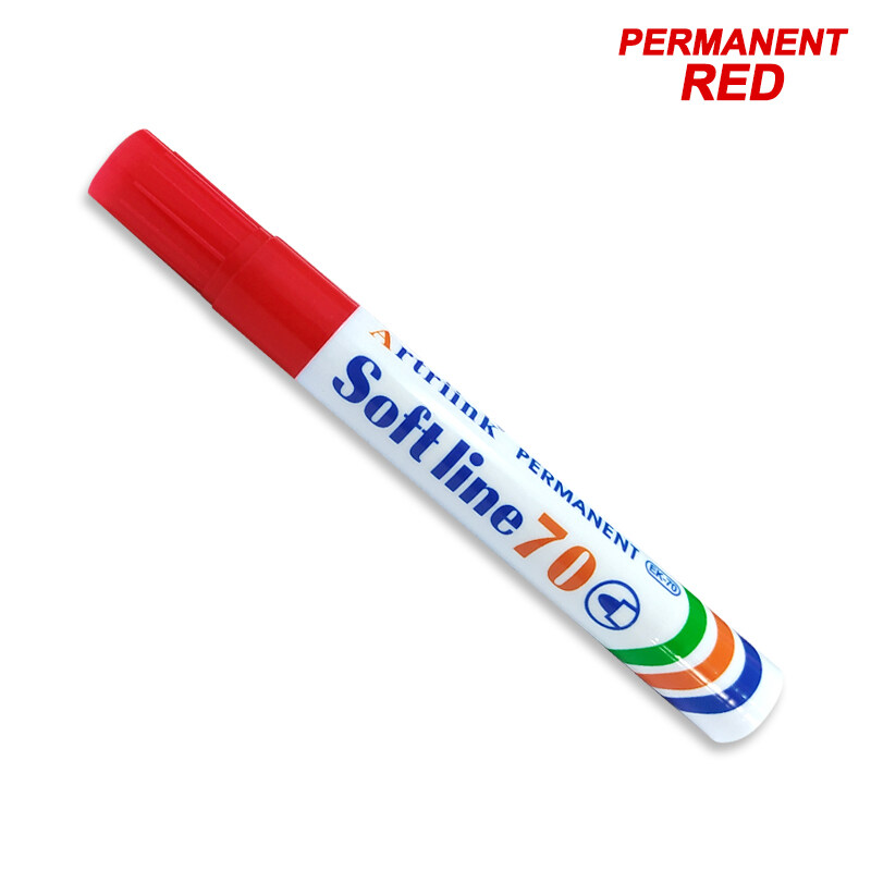 Kaki Jimat Artriink Whiteboard 500 Permanent 70 Marker Pen Red Blue