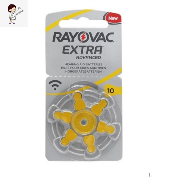 Rayovac Extra Size Zinc Air Hearing Aid Battery Pieces