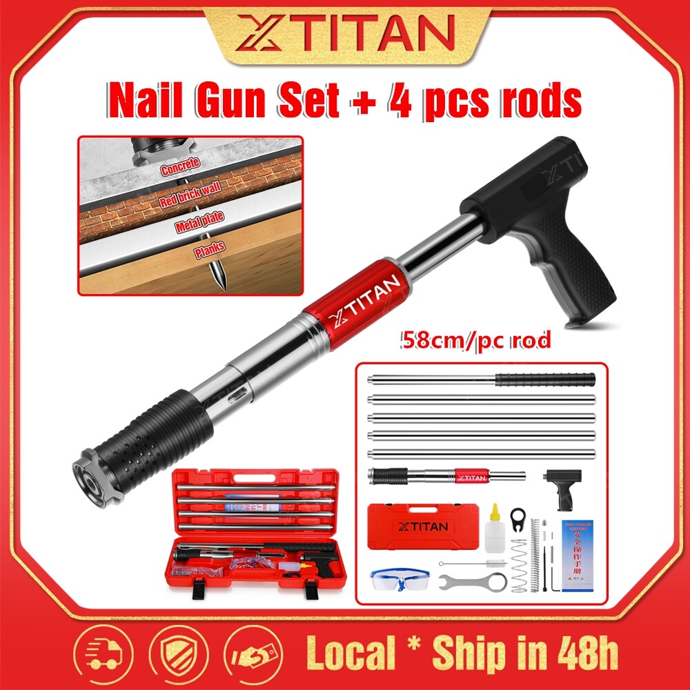 8 5mm Nail Gun Manual Steel Nail Gun Cordless 20 Free Nails Tufting