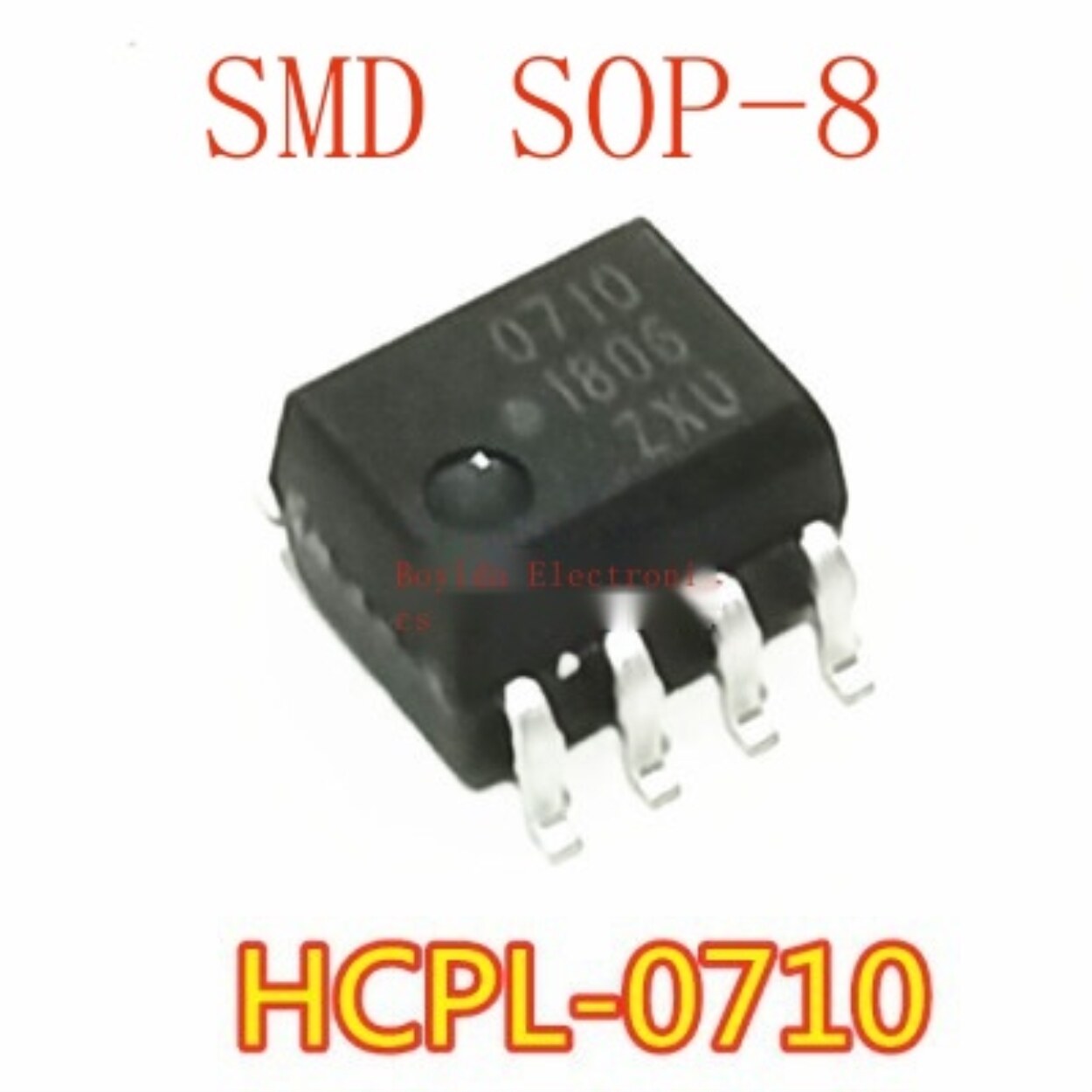 10Pcs ใหมนำเขา HCPL 0710 500E HCPL 0710 SOP 8แพทชนำเขา Optocoupler