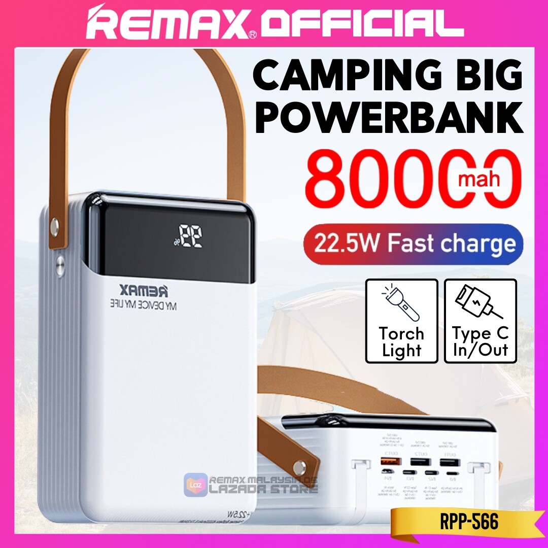 REMAX OFFICIAL REMAX Fast Charging 22 5W With Built In Cable Powerbank