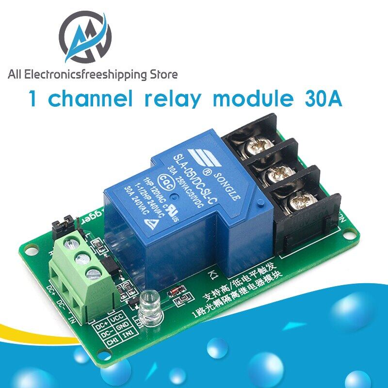 One Channel Relay Module A With Optocoupler Isolation V V V