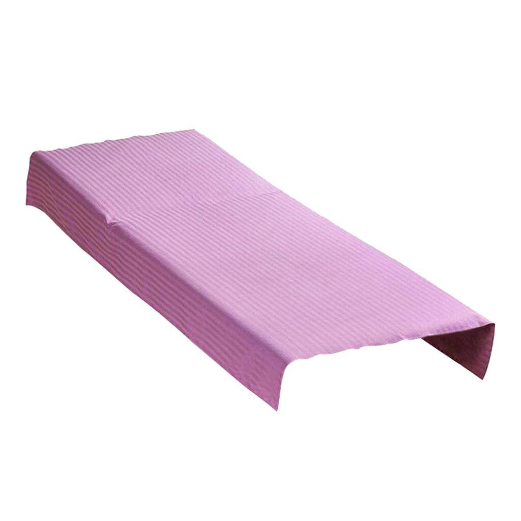 BolehDeals Tím Sọc Làm Đẹp GiườNg Massage Bàn Salon Spa Cotton Sheet