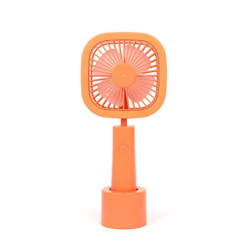 LALOVE 90 องศาสแควร์ USB รูปแท่งลิปสติกมือถือพัดลมตั้งโต๊ะมือถือเครื่องปรับอากาศ