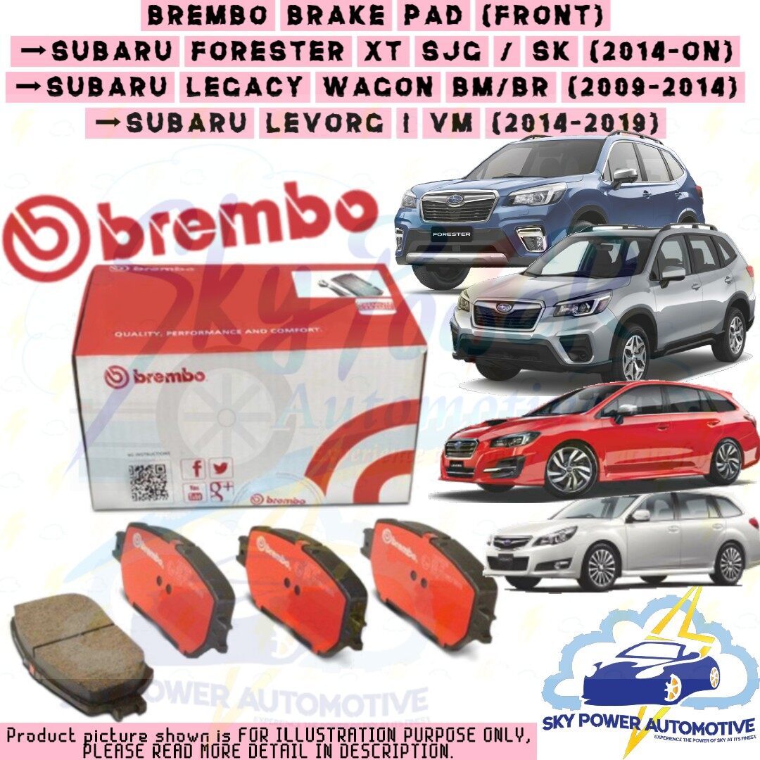 BREMBO SUBARU FORESTER SJ XT FORESTER SK LEVORG I VM LEGACY WAGON