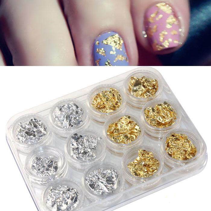 (แถมฟรีค่าจัดส่ง) MONIMENT 12 PC เล็บ GD SL Paillette เกล็ดชิปฟอยล์ DIY อะคริลิค UV เจลติดเล็บ (แถมฟรีค่าจัดส่ง) MONIMENT 12 PC เล็บ GD SL Paillette เกล็ดชิปฟอยล์ DIY อะคริลิค UV เจลติดเล็บ