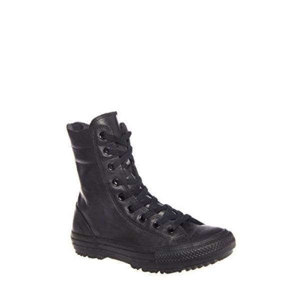 Converse Cengkraman Taylor Wanita Semua Bintang Hai-RISE Boot Karet Kami, Hitam/Hitam)-Internasional