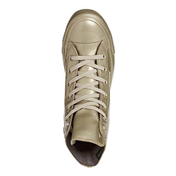 Converse-Wanita Cengkraman Taylor Semua Bintang Hai Terbaik Sepatu Karet Metalik, Ukuran: 10 B (M) AS Wanita, Warna: Emas Ringan/Ringan Emas/Emas-Internasional