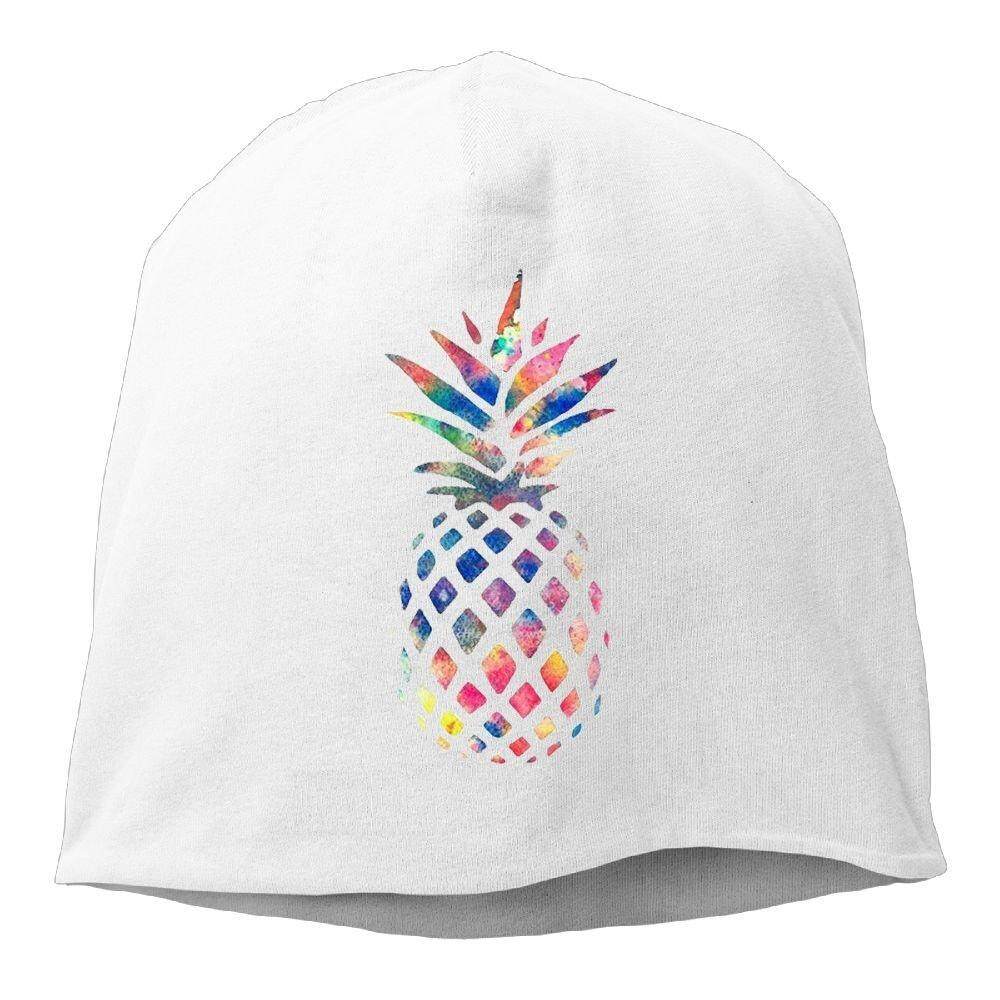 Dmn Fashion Warna Solid Huruf Emas G Beanie Topi untuk Unisex Putih Satu Ukuran-Intl
