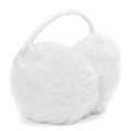 Wanita Bingkai Plastik Putih Fluffy Telinga Warmers Earmuffs (Internasional)-Internasional 1
