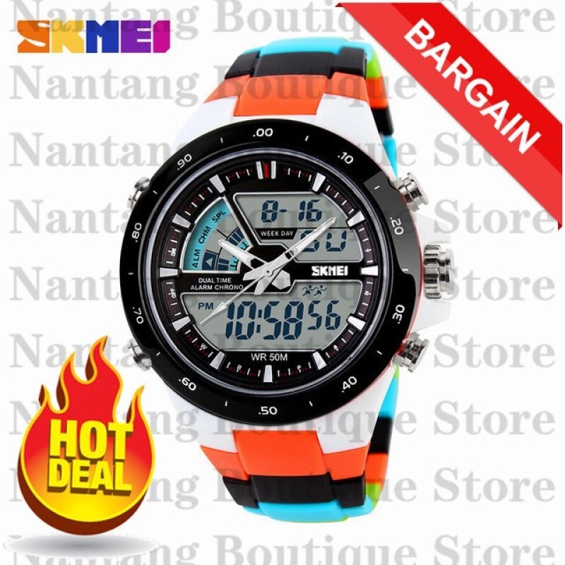 SKMEI 1016 Sports Digital Analog (Multicolor) Malaysia