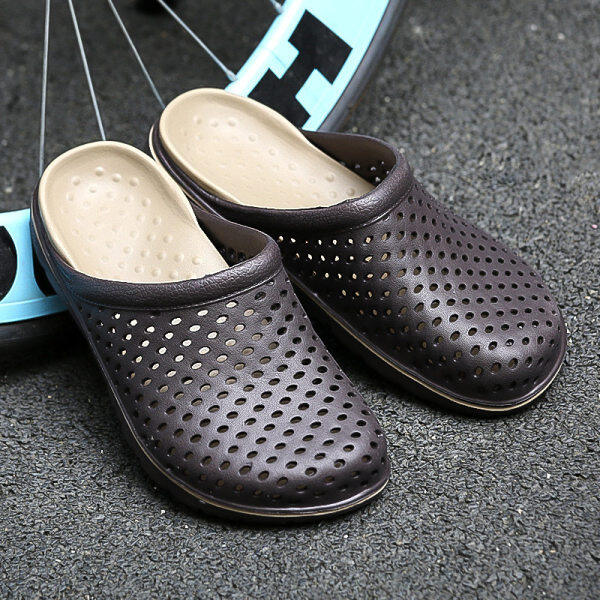 summer style cool mens garden shoes beach light mules clogs men casual fashion slippers garden clogs - Mens Garden Shoes summer style cool mens garden shoes beach light mules clogs men casual fashion slippers garden clogs - Mens Garden Shoes