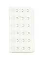 Putih 3X6 Posisi Kait Tape Pakaian Dalam Beha Extender 3 Pcs-Internasional 1