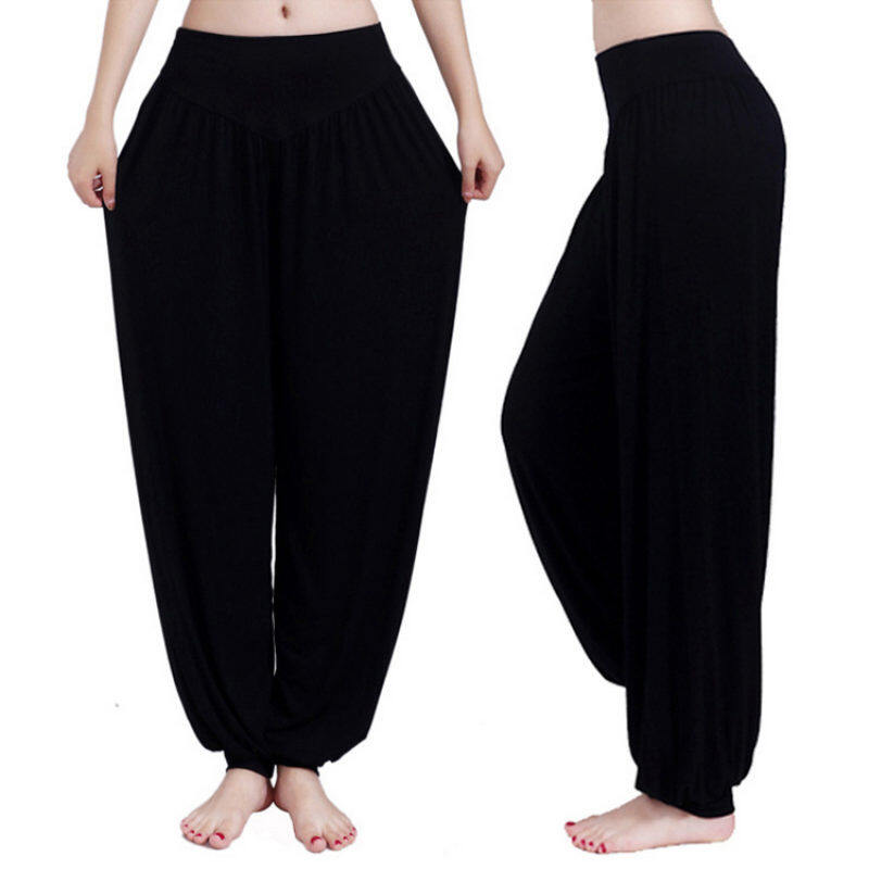 ผู้หญิง Harem กางเกงโยคะ Bloomers Belly Dance Comfy หลวมกางเกงขาบาน - INTL ผู้หญิง Harem กางเกงโยคะ Bloomers Belly Dance Comfy หลวมกางเกงขาบาน - INTL