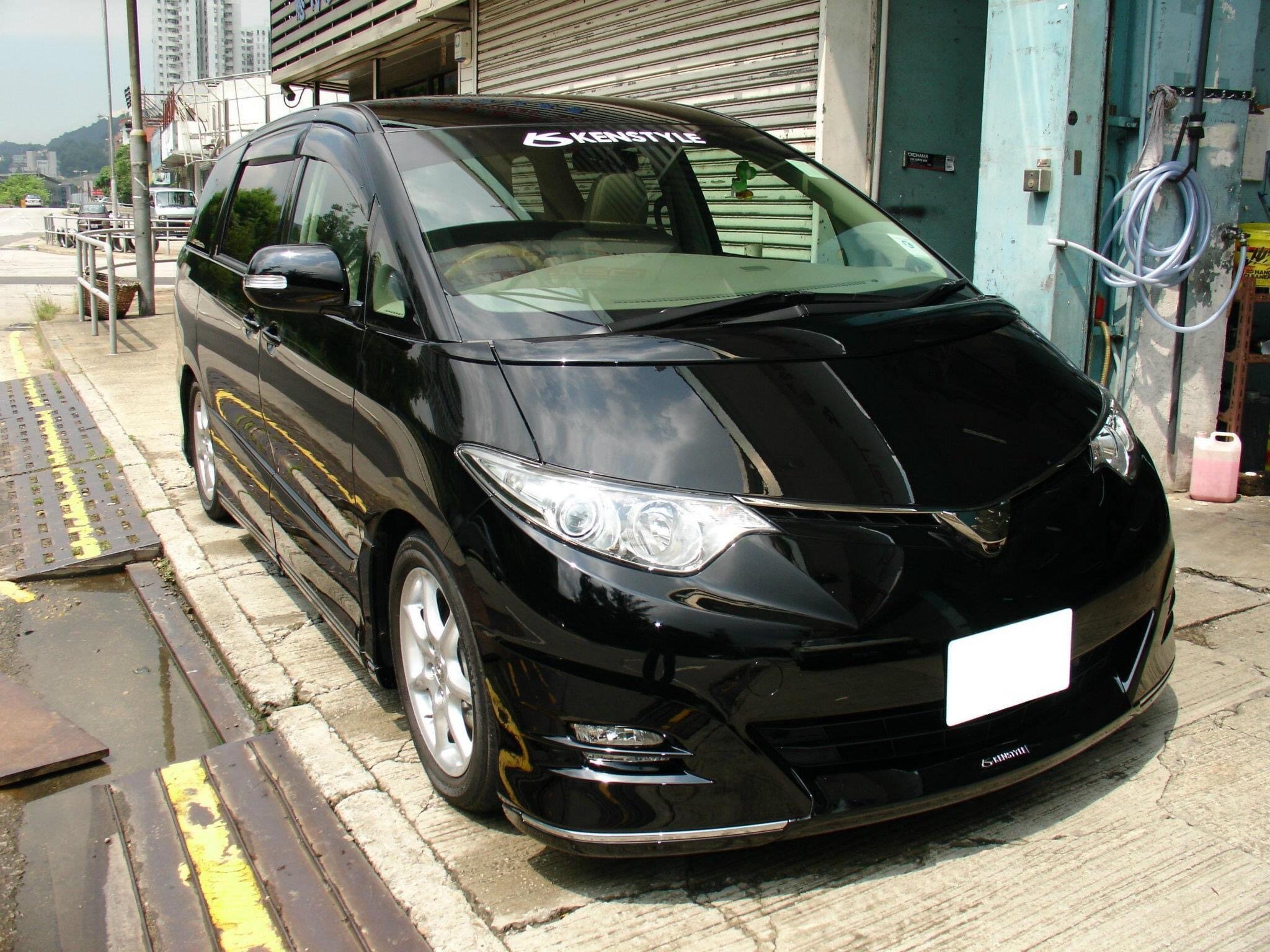 Toyota Estima Acr Kenstyle Damd Gialla Front Lip Skirt Diffuser